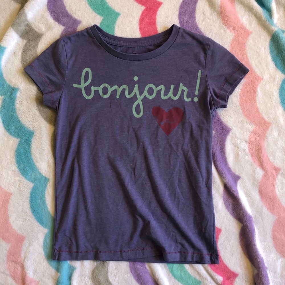 Bonjour! t-shirt - Peek